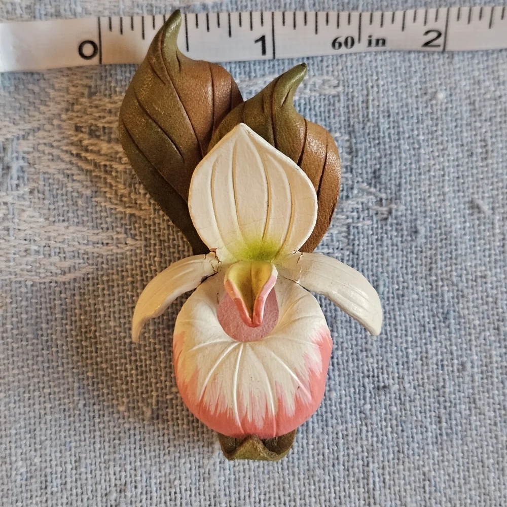 N/A orchid brooch